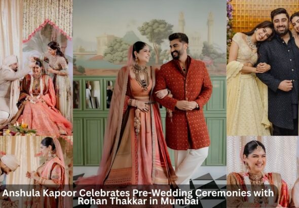 Anshula Kapoor Celebrates Pre-Wedding Ceremonies with Rohan Thakkar in Mumbai