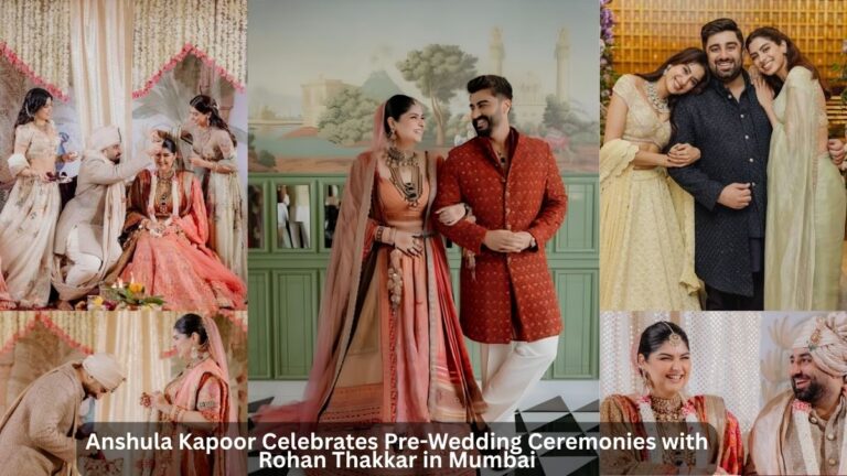 Anshula Kapoor Celebrates Pre-Wedding Ceremonies with Rohan Thakkar in Mumbai