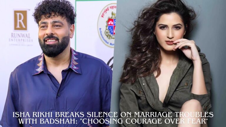 Isha Rikhi Breaks Silence on Marriage Troubles with Badshah Choosing Courage Over Fear