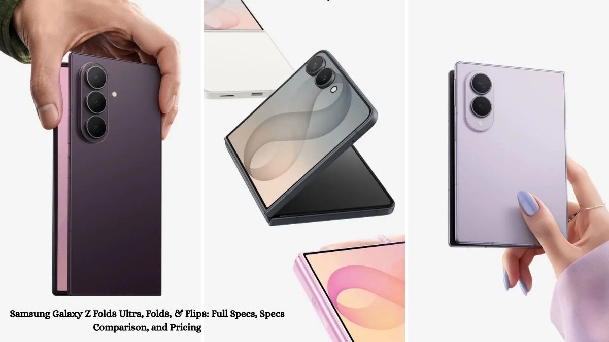 Samsung introduces Galaxy Z Fold8, Fold8 Ultra and Flip8