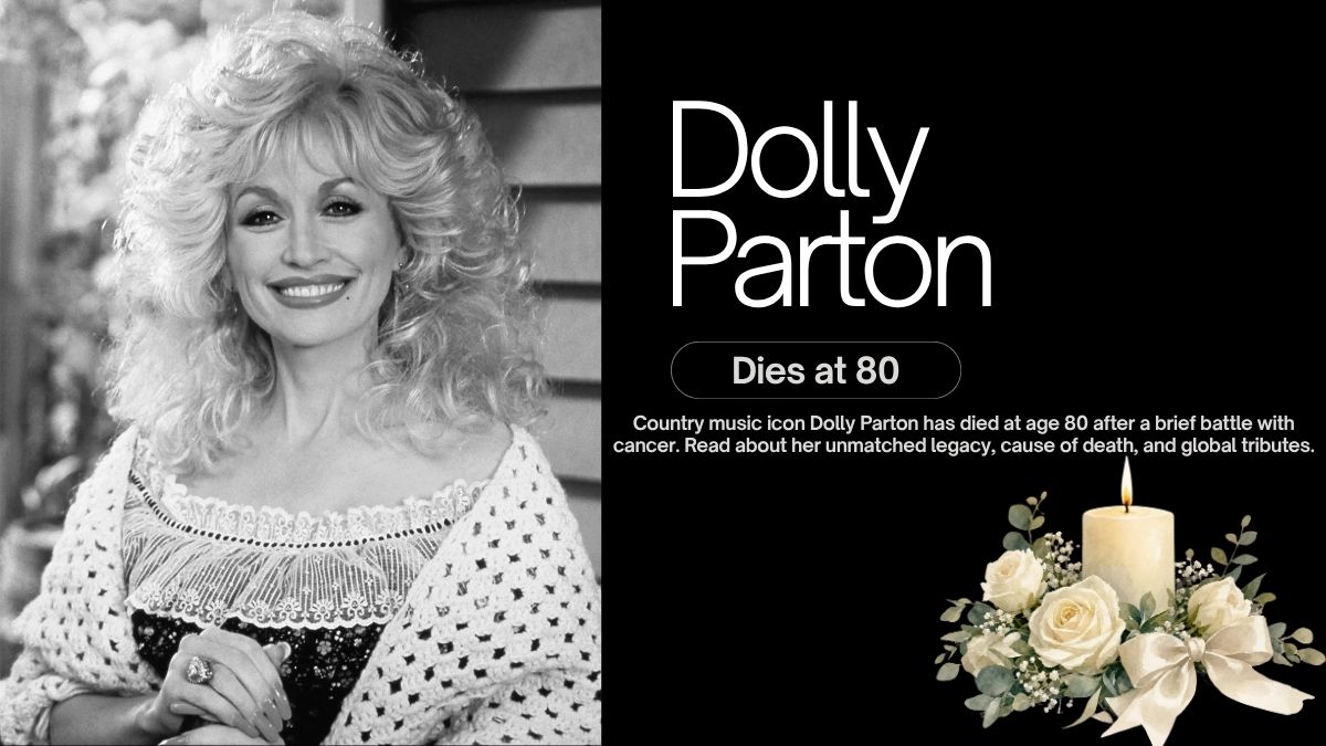 Country Music Icon Dolly Parton Dies at 80