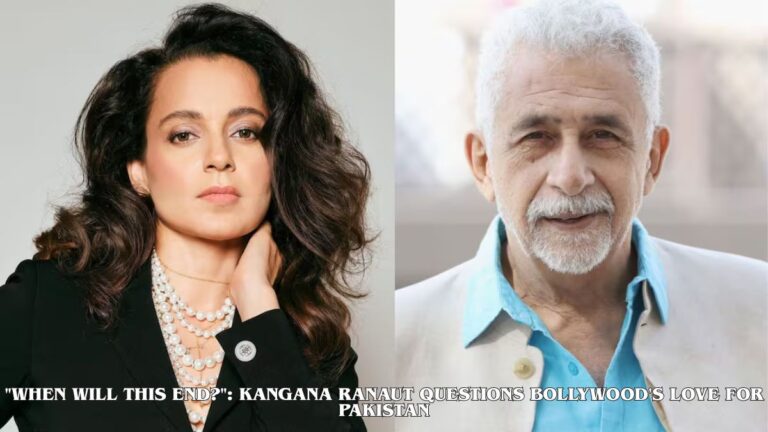 Kangana Ranaut criticizes Naseeruddin Shah over protest comments