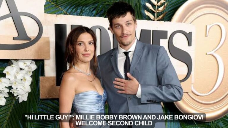 Millie Bobby Brown and Jake Bongiovi expand family