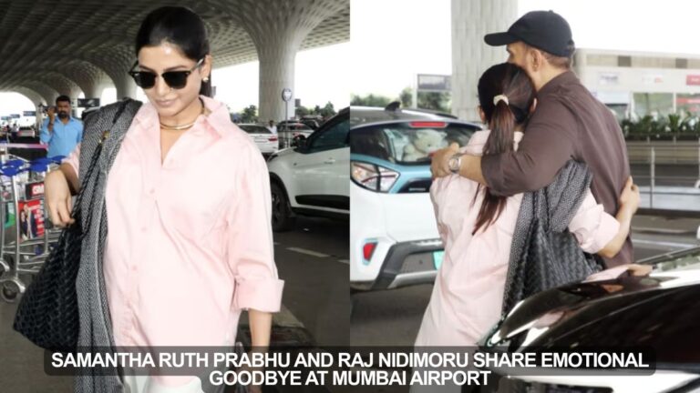 Pregnant Samantha Ruth Prabhu shares airport hug with Raj Nidimoru