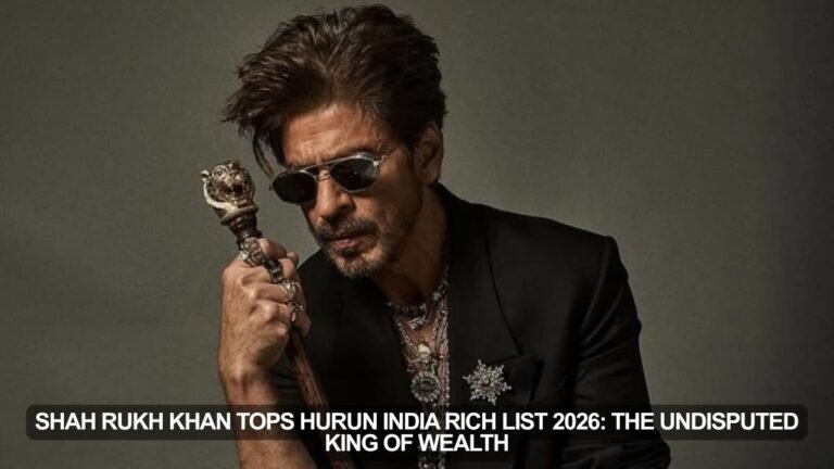 Shah Rukh Khan tops Hurun India Rich List