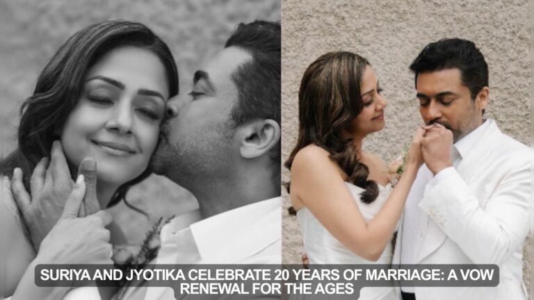 Actors Suriya and Jyotika celebrate 20 years of marriage