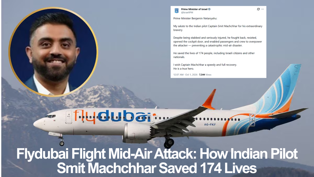 Indian pilot Smit Machchhar attacked on Flydubai flight